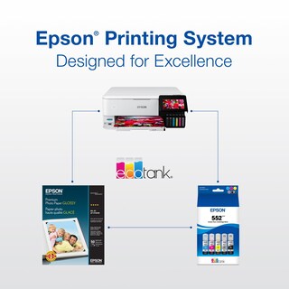 Foto 7 | Botella de Tinta Epson 552 Ecotank Amarilla 70 ml - Venta Internacional