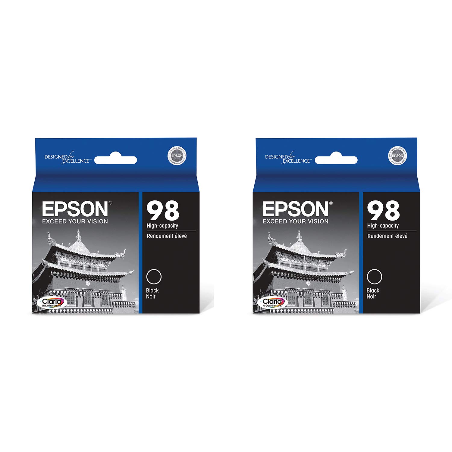 Foto 2 pulgar | Cartuchos de Tinta Epson T098120 Negro 2 Piezas - Venta Internacional