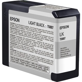 Foto 3 | Cartucho De Tinta Epson T5807 Ultrachrome K3 Negro Claro - Venta Internacional.