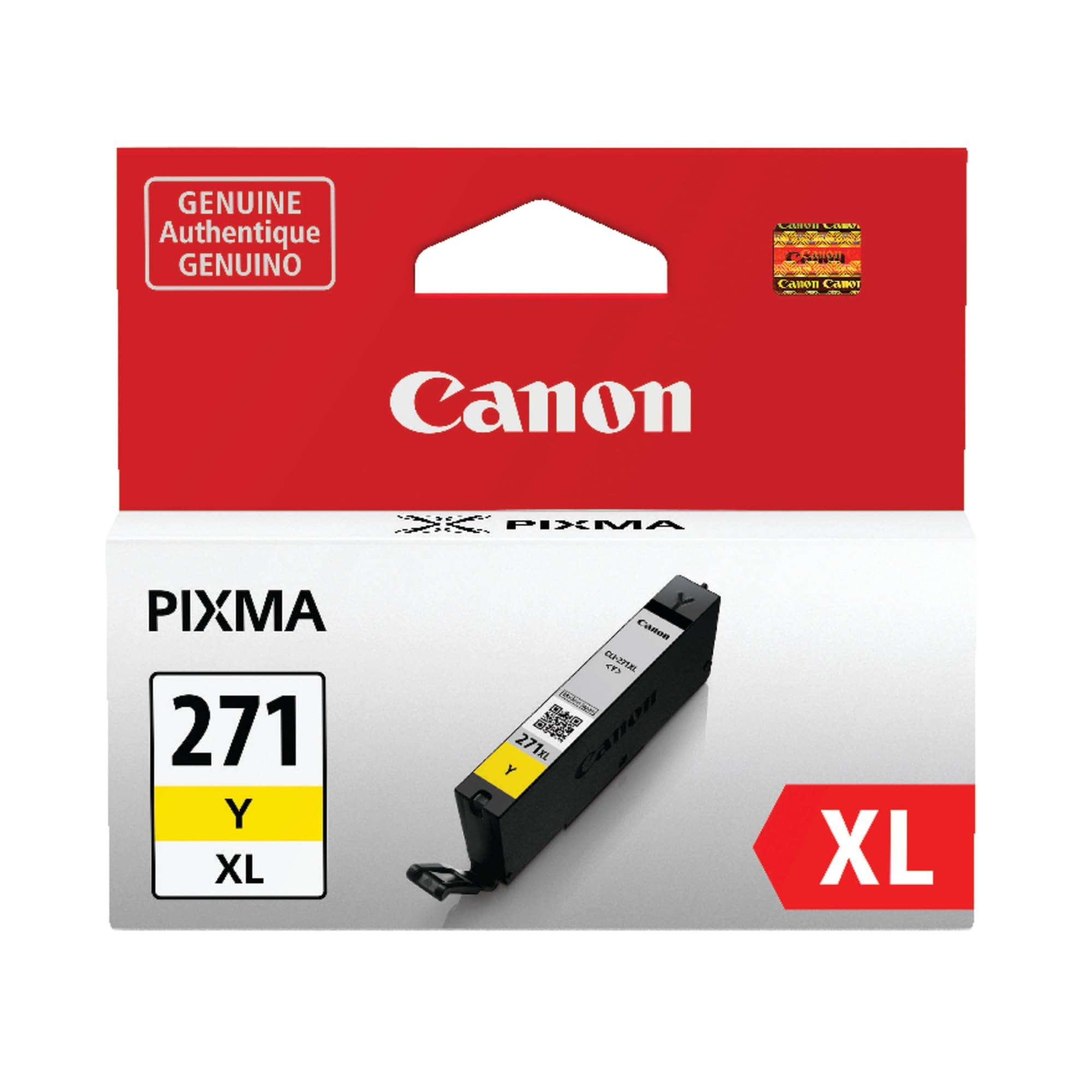 Foto 2 pulgar | Depósito De Tinta Canon Cli-271xl Amarillo Compatible Con Mg6820, Mg6821 - Venta Internacional.