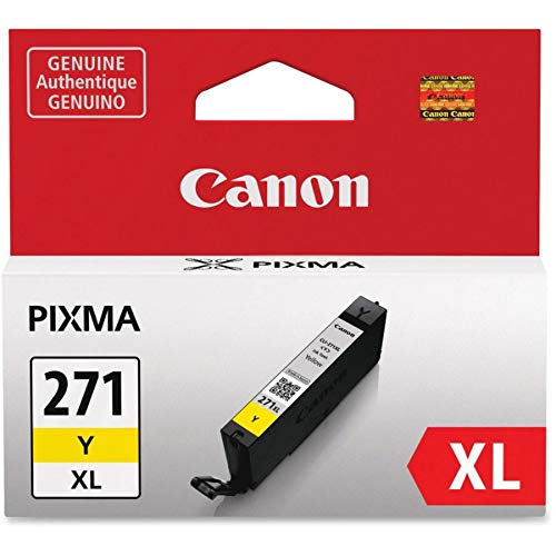 Foto 8 pulgar | Depósito De Tinta Canon Cli-271xl Amarillo Compatible Con Mg6820, Mg6821 - Venta Internacional.