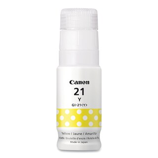 Foto 3 | Botella De Tinta Amarilla Canon Gi-21 Compatible Con G3260, G2260 Y G1220 - Venta Internacional.