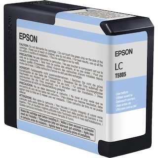 Foto 4 | Cartucho De Tinta Epson T5805 Ultrachrome K3 Light Cyan - Venta Internacional.