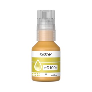 Foto 2 | Botella De Tinta Brother Btd100 Para 5,000 Páginas, Amarillo