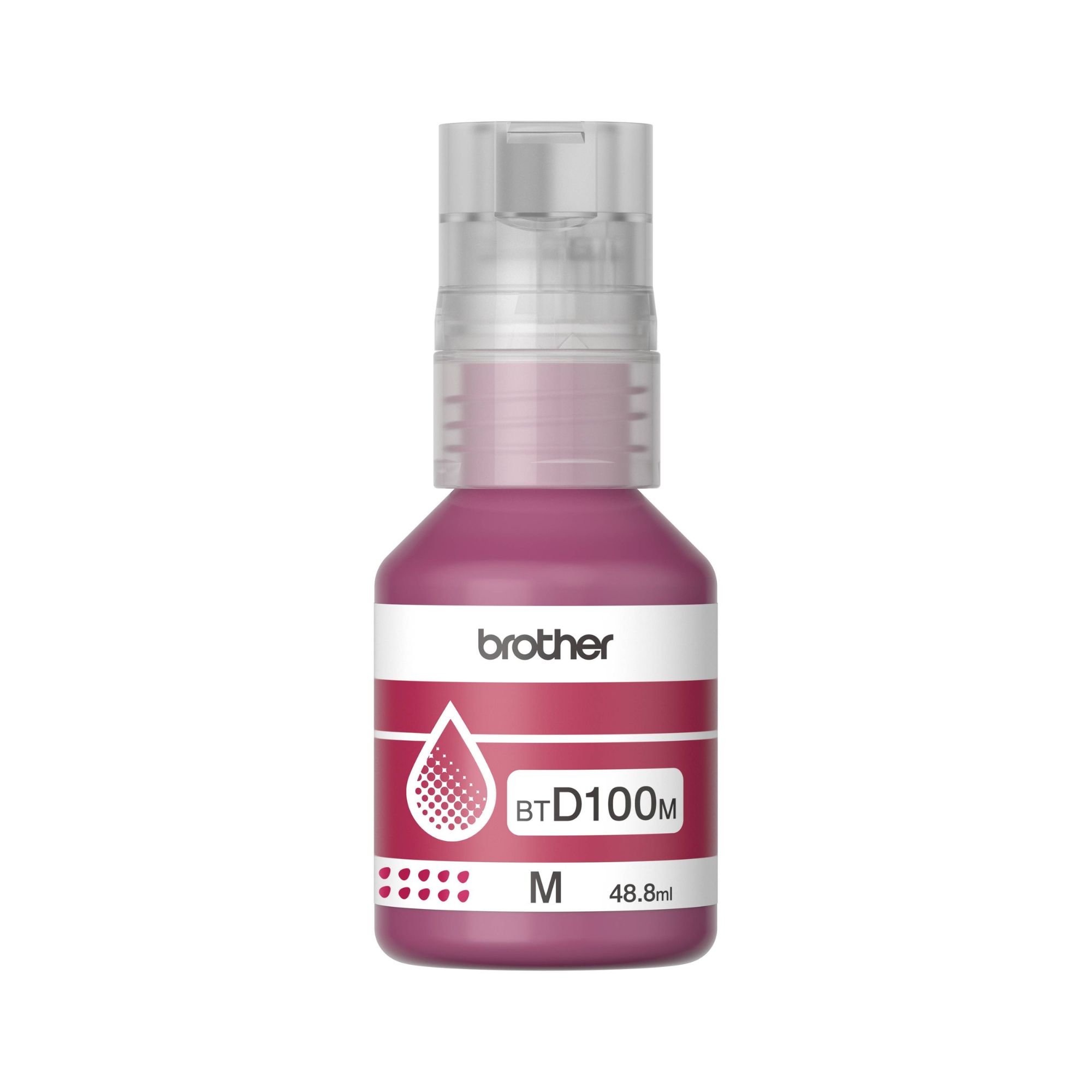 Foto 3 pulgar | Botella De Tinta Brother Btd100 Para 5,000 Páginas, Magenta