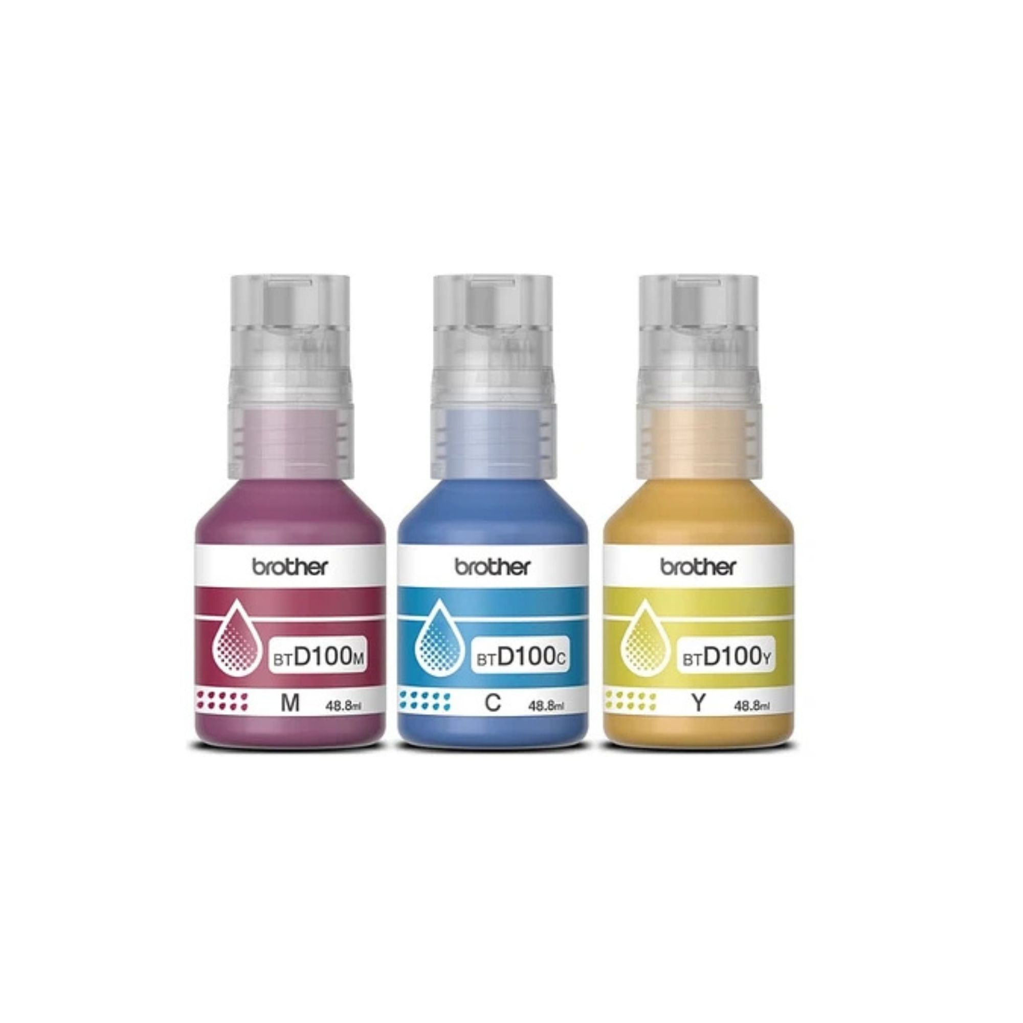 Tinta para Impresora Brother 3 Piezas