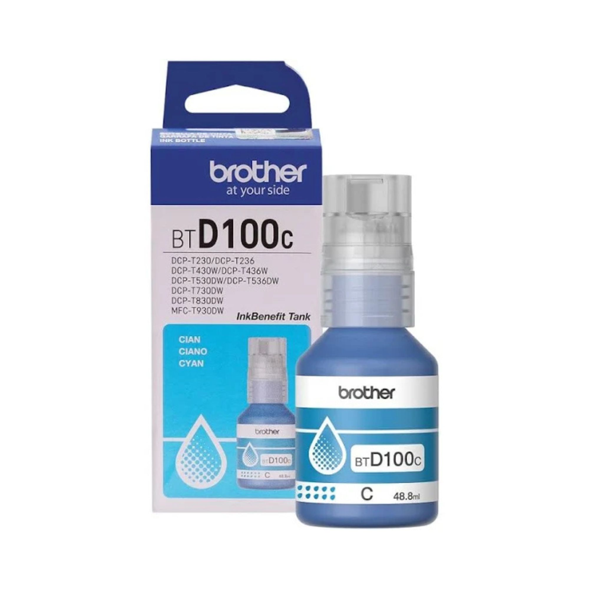 Botella se Tinta Brother Btd100