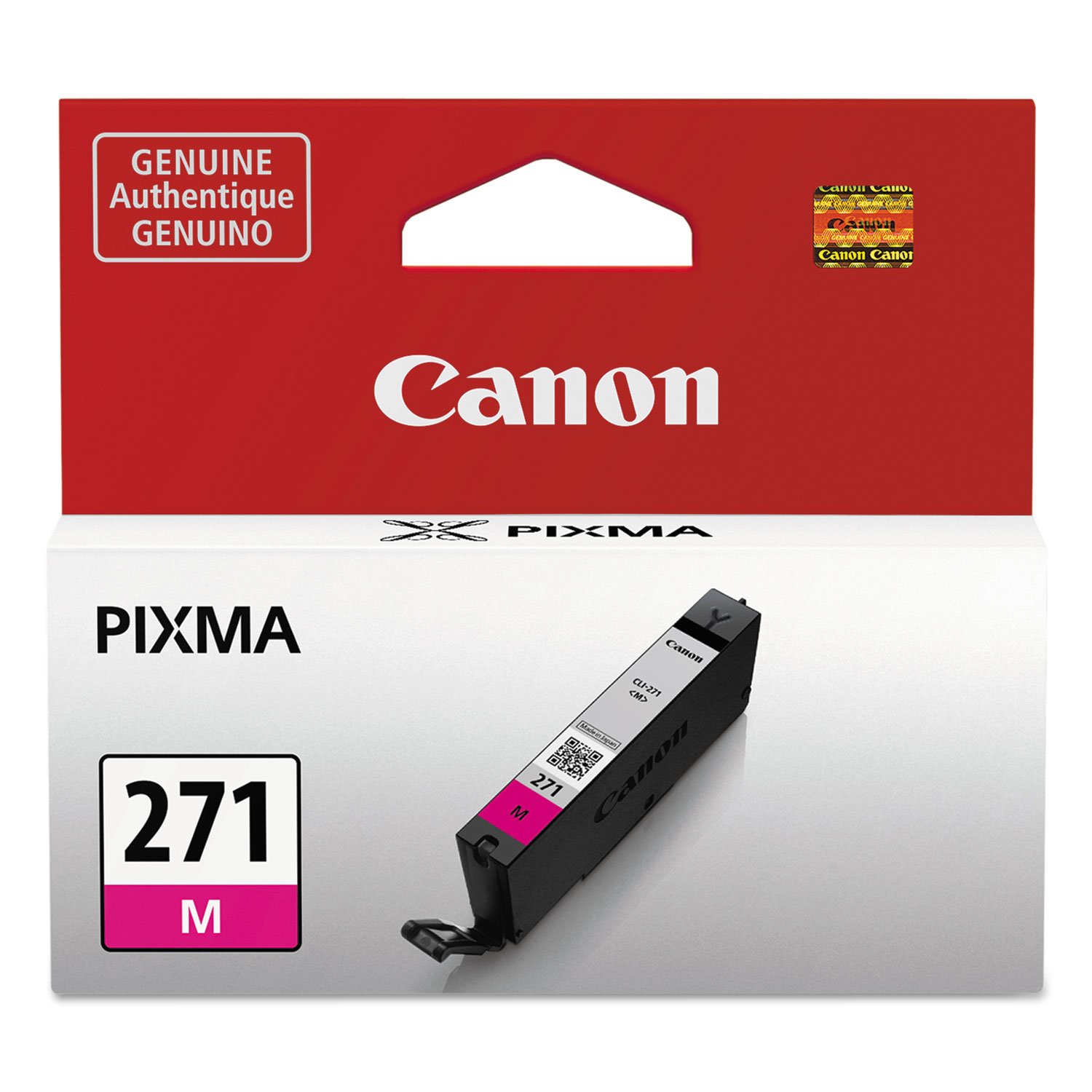 Foto 1 | Depósito De Tinta Canon Cli-271 Magenta Compatible Con Mg6820  Mg6821 - Venta Internacional.