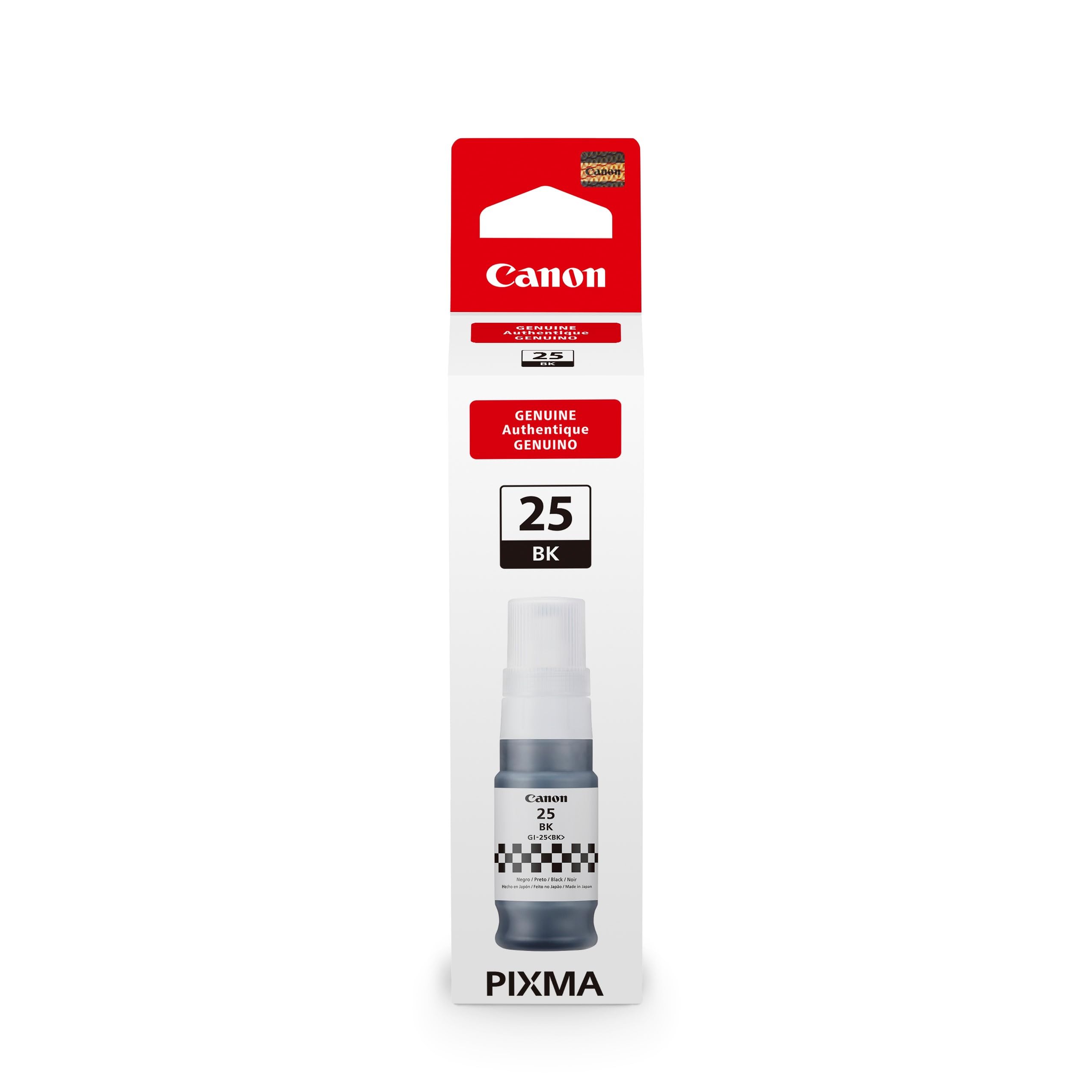 Foto 2 pulgar | Botella De Tinta Canon Gi-25 Negra 67 Ml Para Maxify Gx2020/gx1020 - Venta Internacional.