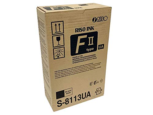 Foto 2 | Caja De Tinta Riso S-8113 Negra Tipo Duplicador Tipo F Ii Risograph S8113u - Venta Internacional.
