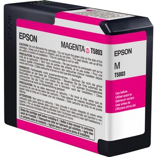 Foto 1 | Cartucho De Tinta Epson T580a Ultrachrome K3 Vivid Magenta - Venta Internacional.
