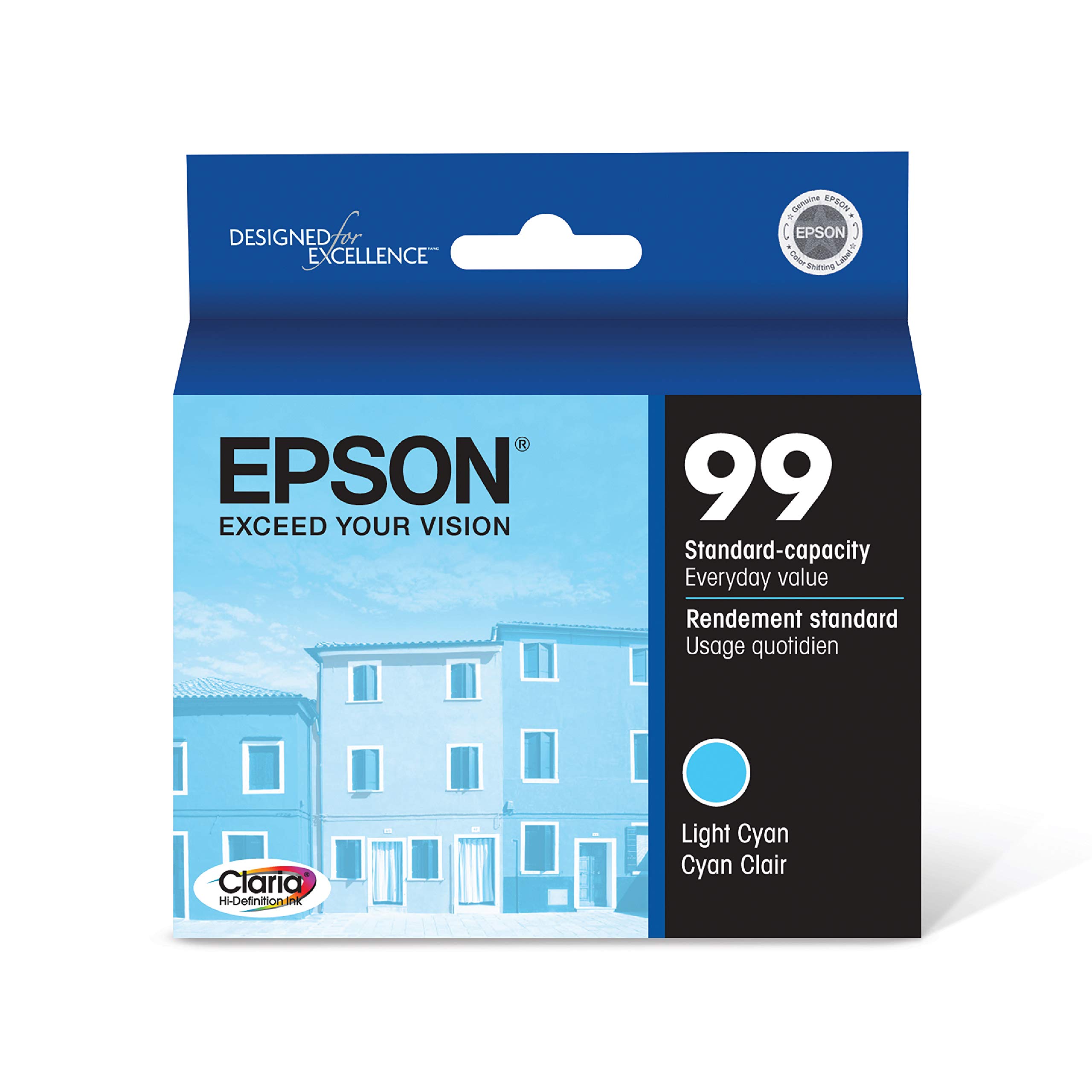 Foto 1 | Cartucho De Tinta Epson 99 Claria Hi-definition Light Cyan T099520-s - Venta Internacional.