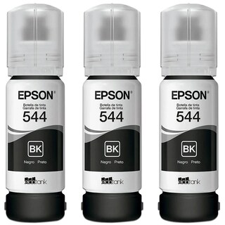 Foto 1 | Tintas Epson 544 Negro 3 Piezas
