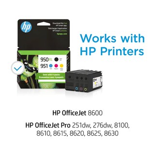 Foto 2 | Cartuchos de Tinta Hp 951 950xl Paquete de 4 - Venta Internacional