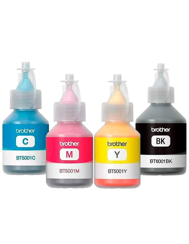 Foto 1 | Bundle Tinta Brother Btd60bk Bt5001c Bt5001m Bt5001y