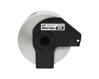 Foto 2 | Etiquetas de Papel Continuo Brother DK2205 Multicolor 62 mm X 30.4 m