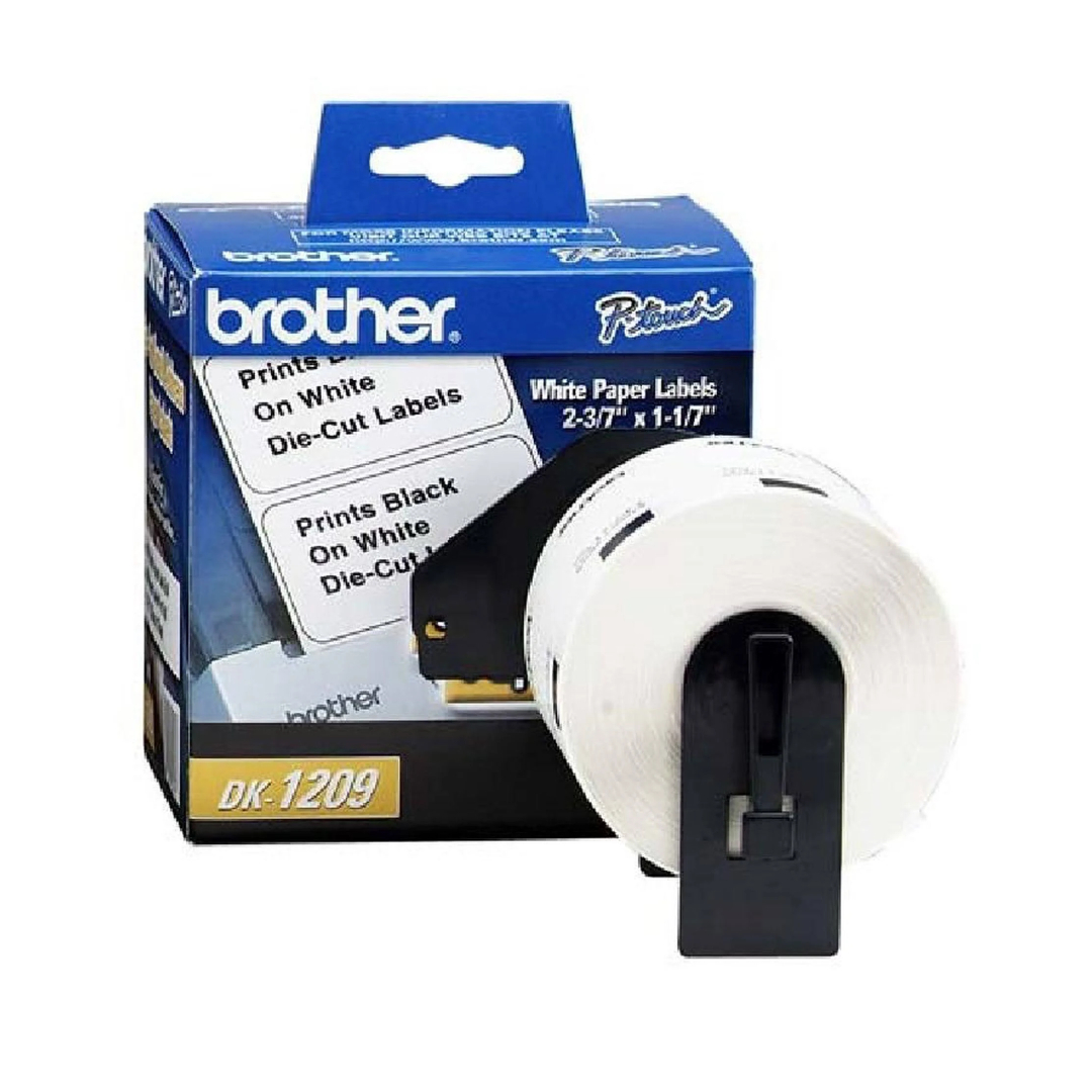 Foto 2 pulgar | Etiqueta Blanca De Papel Brother Dk1209, 800 Etiquetas