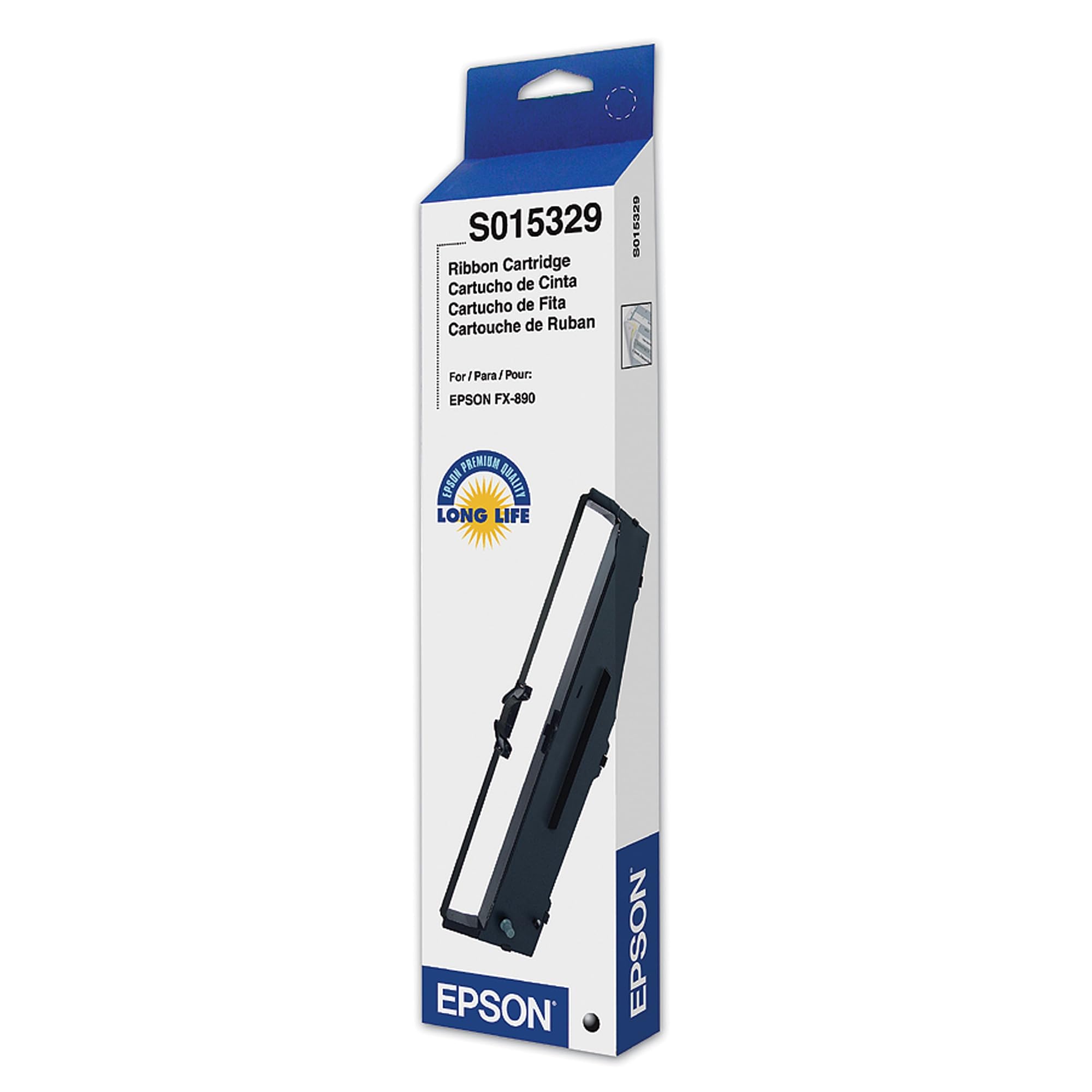 Cartucho De Cinta De Tela Epson S015329 Fx-890 (negro) - Venta Internacional.