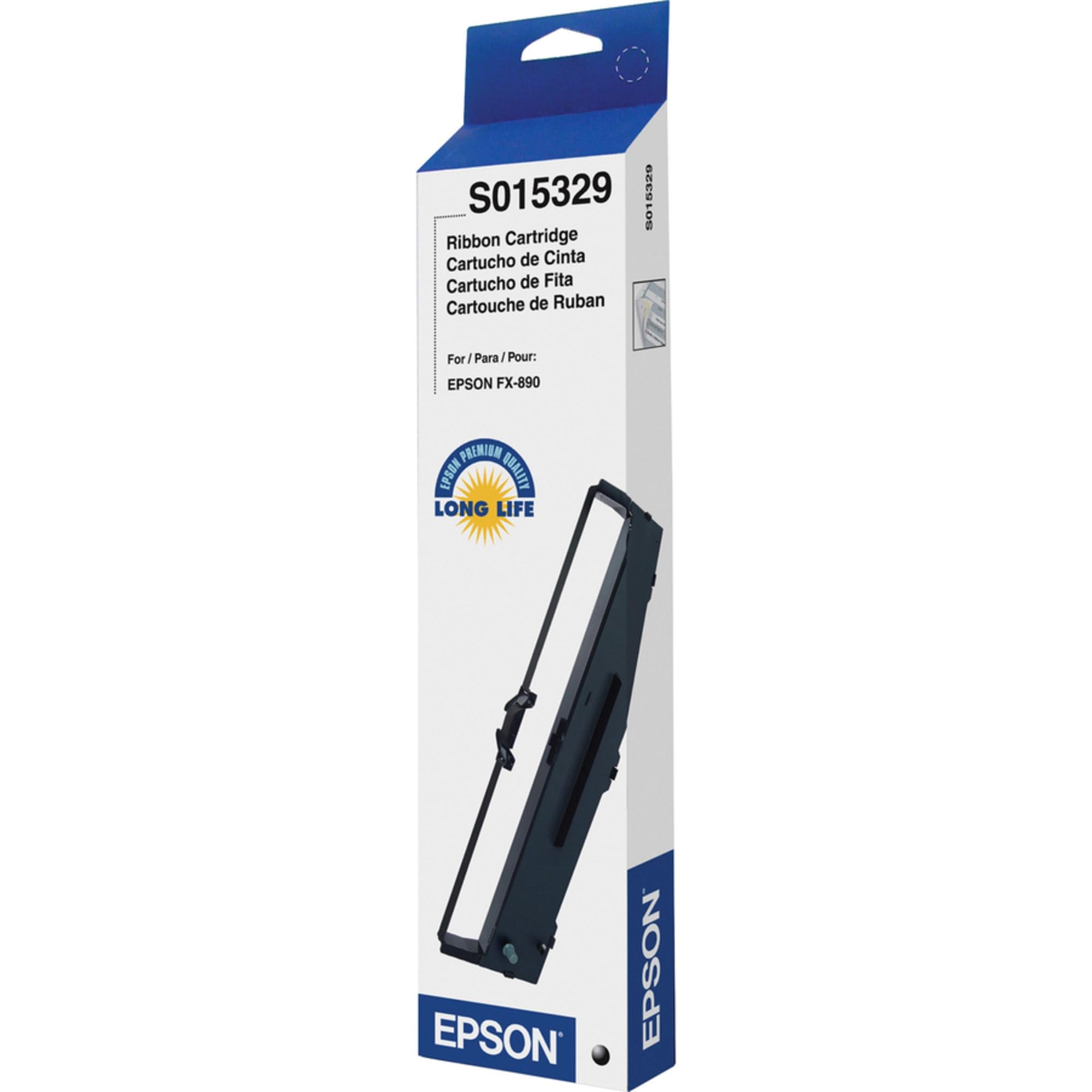 Foto 4 pulgar | Cartucho De Cinta De Tela Epson S015329 Fx-890 (negro) - Venta Internacional.