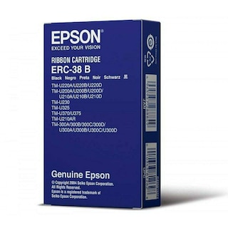 Foto 2 | Cinta De Tela Epson Erc-38b Negra Para Tm-u210ar/u230/u325/u3 - Venta Internacional.
