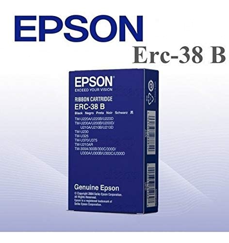 Foto 4 pulgar | Cinta De Tela Epson Erc-38b Negra Para Tm-u210ar/u230/u325/u3 - Venta Internacional.