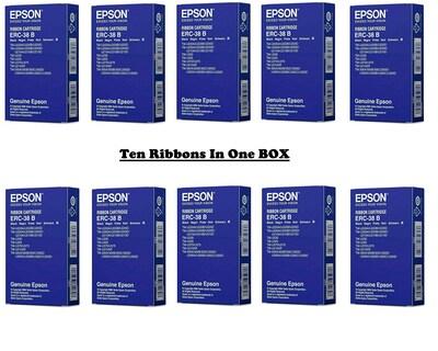Foto 4 | Cinta De Tela Epson Erc-38b Negra Para Tm-u210ar/u230/u325/u3 - Venta Internacional.