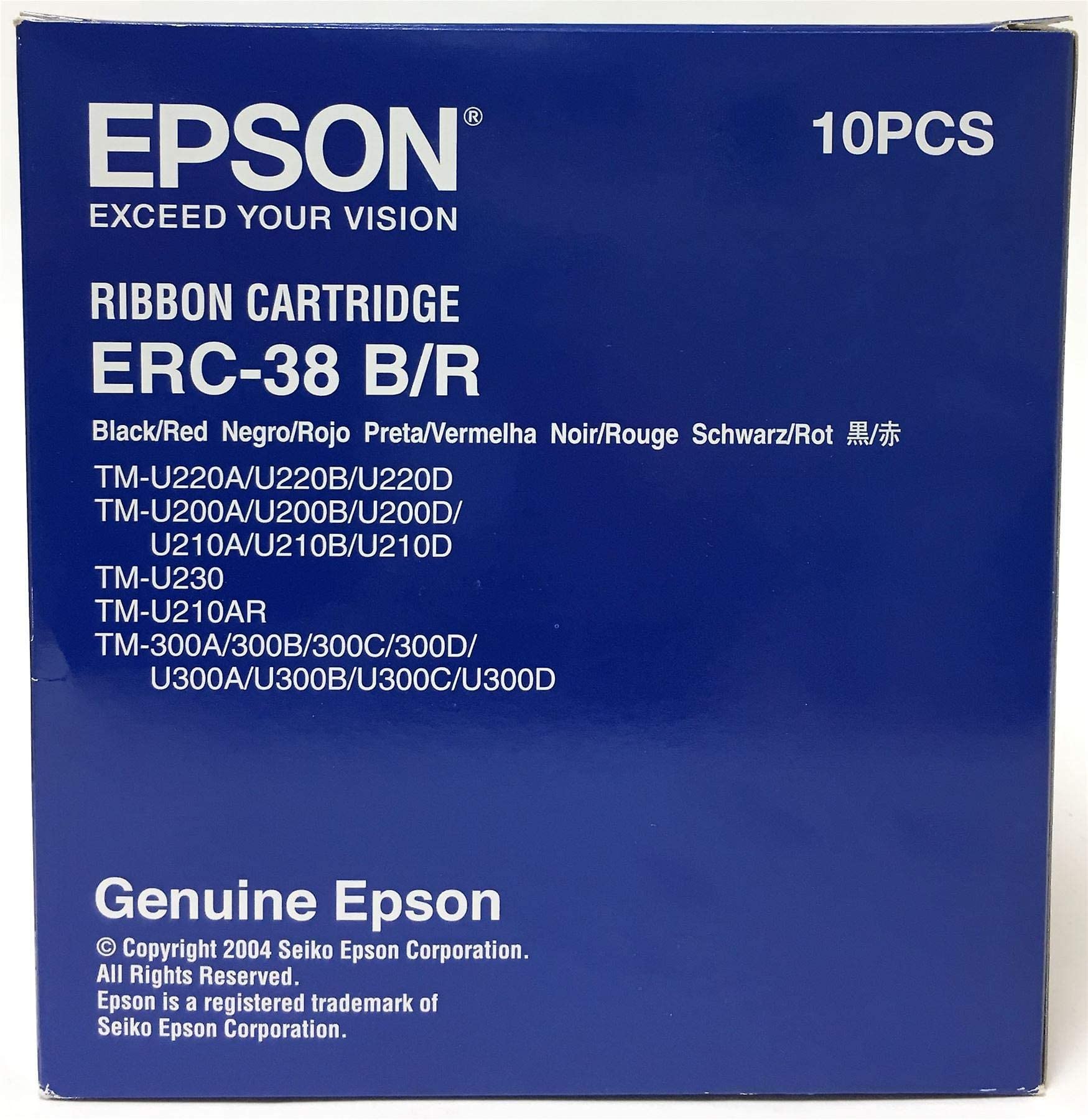 Foto 7 pulgar | Cinta De Tela Epson Erc-38b Negra Para Tm-u210ar/u230/u325/u3 - Venta Internacional.