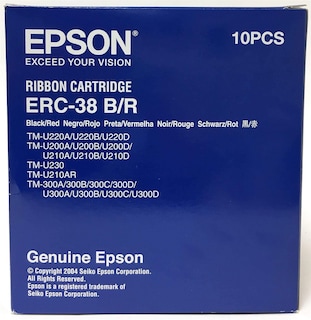 Foto 6 | Cinta De Tela Epson Erc-38b Negra Para Tm-u210ar/u230/u325/u3 - Venta Internacional.