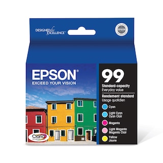 Foto 2 | Cartucho De Tinta Epson T099 Claria Hi-definition Combo De 5 Colores - Venta Internacional.
