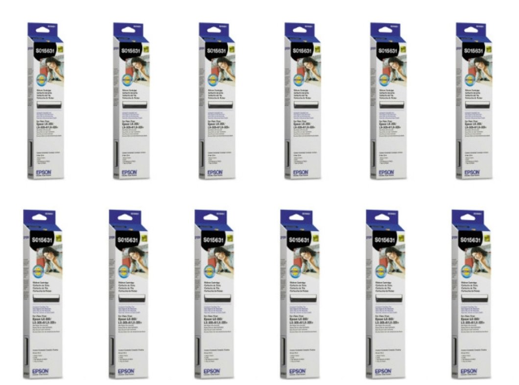 Foto 1 | Cinta Epson para Impresora 12 Piezas-Venta Internacional