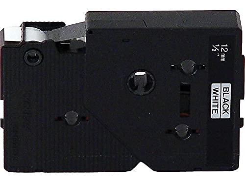 Foto 3 pulgar | Tape Brother Tc-20 De 12 Mm X 7,7 M, Negro Sobre Blanco Para Pt-6 8 10 12 15 20 150 170, Paquete De 2 - Venta Intern