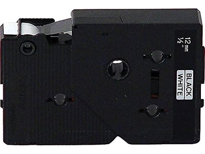 Foto 2 | Tape Brother Tc-20 De 12 Mm X 7,7 M, Negro Sobre Blanco Para Pt-6 8 10 12 15 20 150 170, Paquete De 2 - Venta Intern