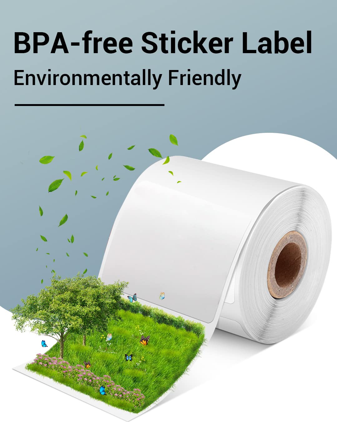 Foto 5 | Papel Térmico Phomemo 40 X 30 Mm 230 Etiquetas/rollo Para Impresión M110 - Venta Internacional.