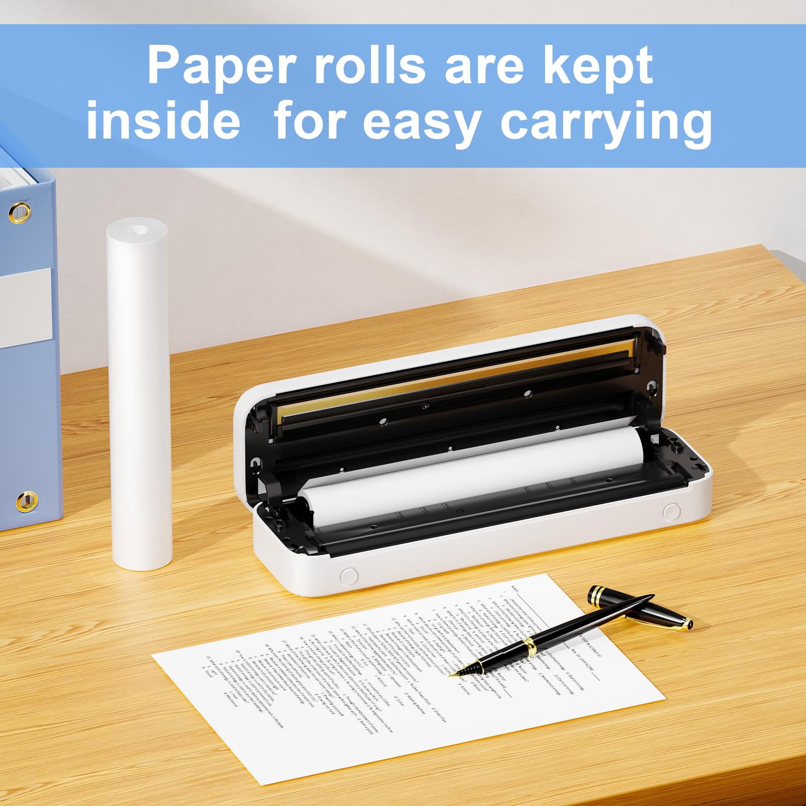 Foto 7 pulgar | Papel Térmico Phomemo A4 De Secado Rápido, 210 Mm X 6,5 M, 4 Rollos - Venta Internacional.