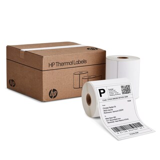 Foto 1 | Etiquetas Térmicas De Envío Hp De 4 X 6 Pulgadas, 2 Rollos, 250 Hojas/rollo - Venta Internacional.