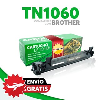 Foto 3 | Tóner TN-1060 compatible con Brother HL-1110 HL-1110R HL-1111 HL-1112 Negro