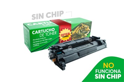 Foto 3 | Tóner 057 SIN CHIP compatible con CANON LBP220 MF440 Series LBP226dw MF445dw Negro 2 PZAS