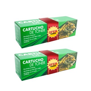 Foto 1 | Pack de 2 Tóner MLT-D116L/116L Compatible con Samsung Xpress C416FW M2825 SL-M2625 Negro