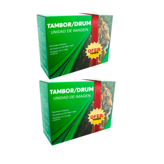 Foto 1 | Tóner Drum Dr-1060 Compatible con Brother Hl-1110 Hl-1112 Hl-1111 Hl-1118 Negro 2 PZAS