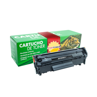 Foto 1 | Tóner Q2612X/12X Negro Compatible con HP LaserJet/ 1010/ 1012/ 1015/ 1020