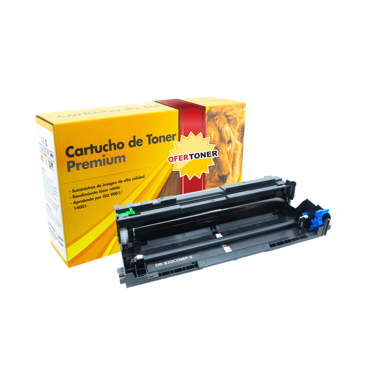 Foto 2 pulgar | Tóner Drum Dr-820/dr-890 Compatible con Brother L5500dn L5600dn L5650dn Hl-l5000d Negro