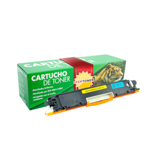 Foto 1 | Tóner Amarillo Ce312a-y/12a-y/cf352a-y/52a-y Compatible con HP cp1025 Cp1020 Cp1025n M177fw M176n Cp1025nw