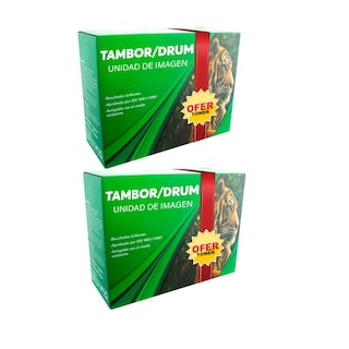 Foto 1 | Tóner 2 Pack Drum DR630 Compatible con Brother HL-L2300D, L2305W, L2320D, L2340DW Negro
