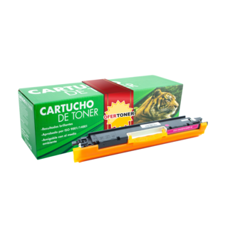 Foto 1 | Tóner Magenta CE313A-M/CF353A-M con Chip Compatible con CANON CP1025 CP1025NW MFP M176N M177FW