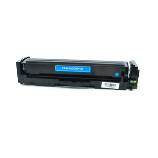 Foto 2 | Tóner CF401A-C/201A-C Compatibles con HP M252dw color Cian 2 Piezas