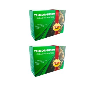 Foto 1 | Drum Negro DR-730 Compatible con Brother L2350/ 2370/ 2390/ 2395 2 Piezas