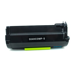 Foto 2 | Tóner 504h Compatible con Lexmark ms610dn ms410dn ms315dn Ms415dn ms310dn Negro