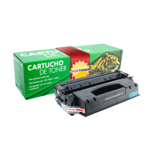 Foto 1 | Tóner Q5949x/49x/q7553x /53x Compatible con HP 1160 1160le 1320 1320n Negro