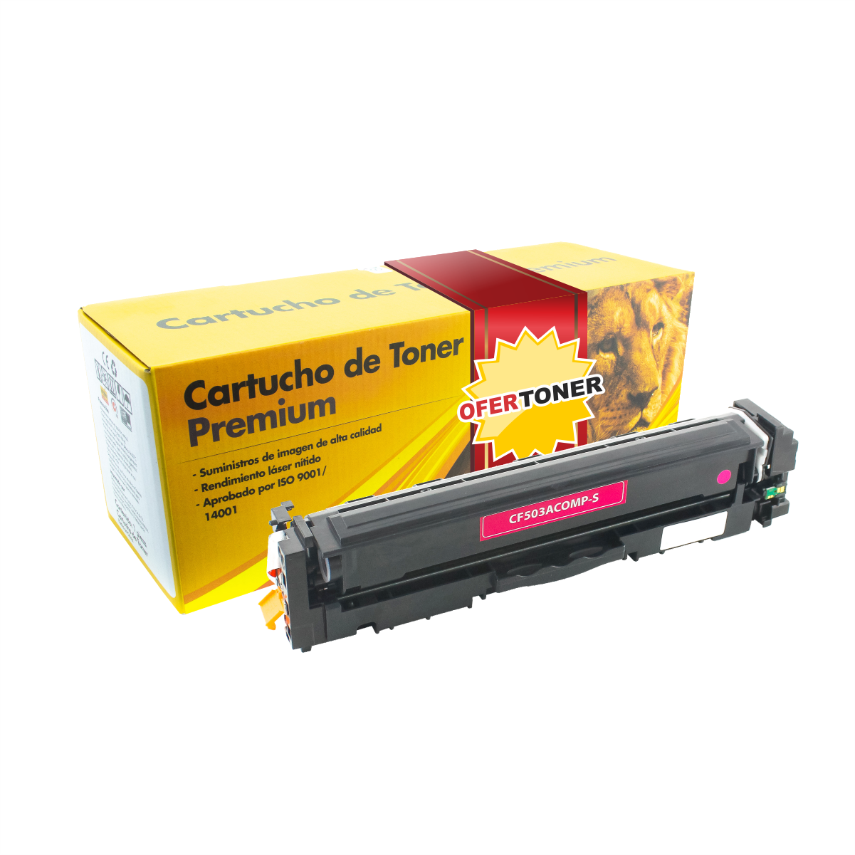 Tóner Magenta Compatible con HP M254 y M280