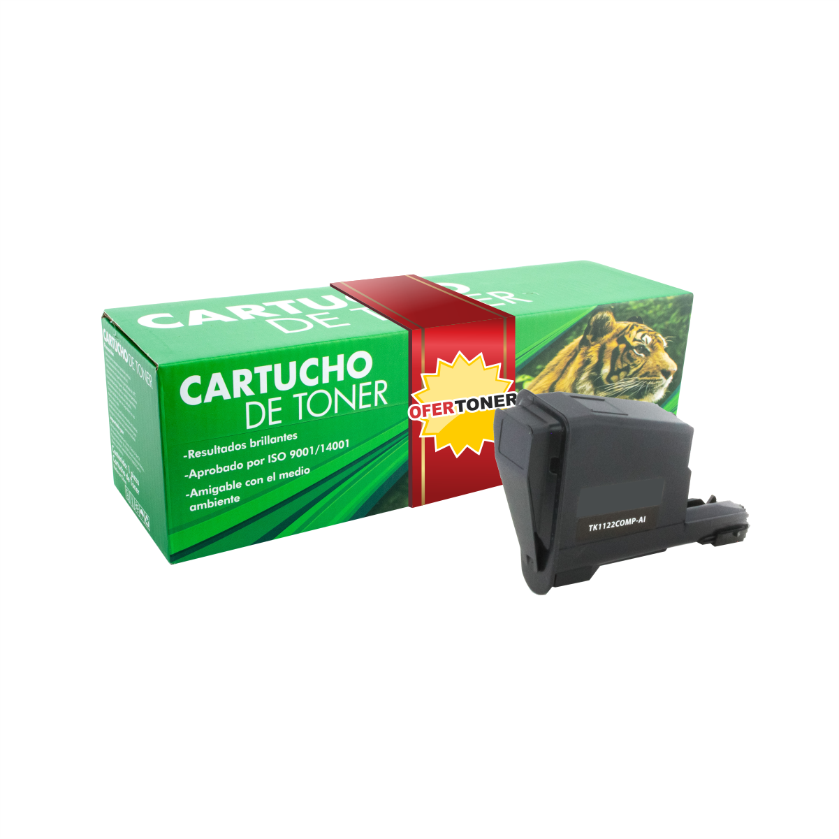 Foto 2 pulgar | Toner Tk1122 Compatible Con Kyocera Fs-1060